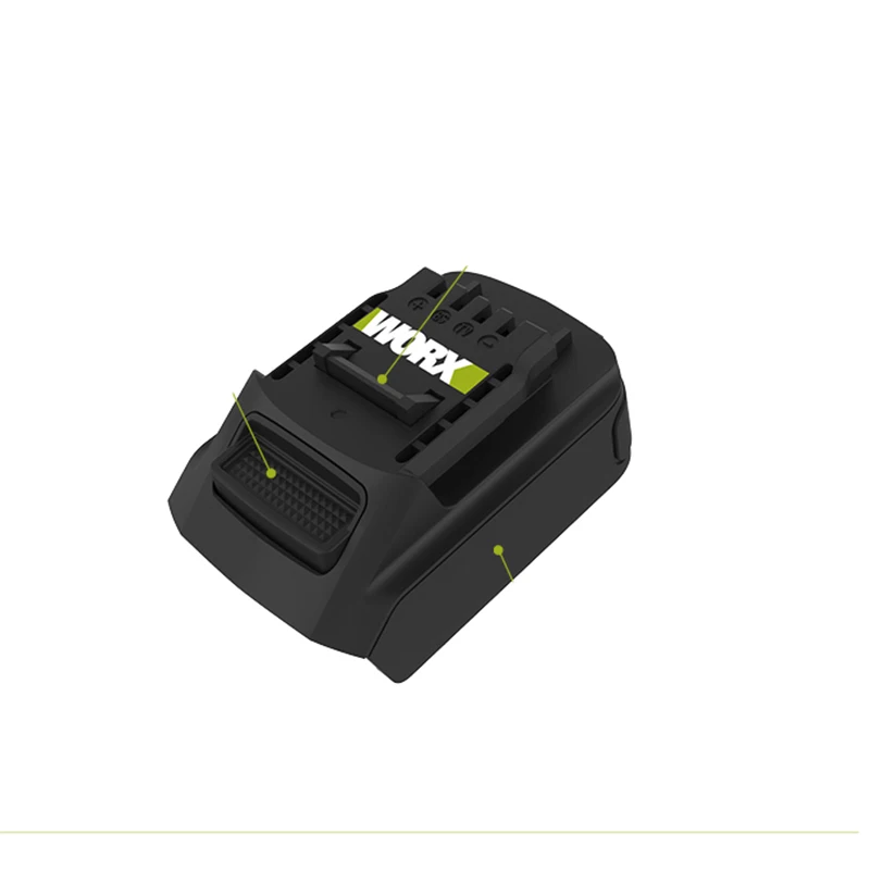 

Free shipping WORX WA4600 convertor newest Green color to orange color battery
