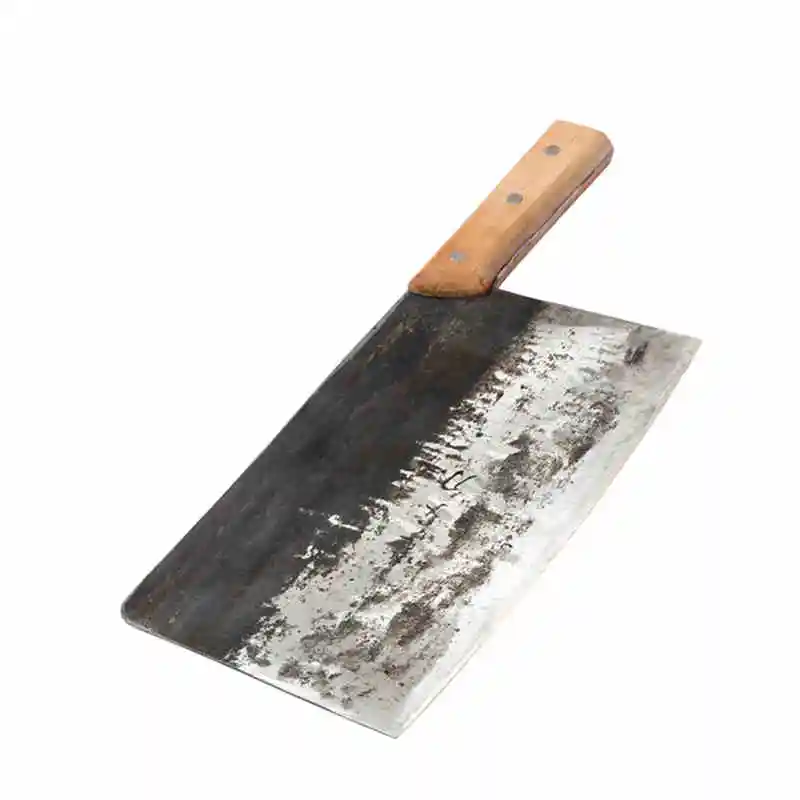 Chu Professional Forged Chef Knife Chinese Style Cutting Knife Handmade Kitchen Slicing Meat Vegetable Knife Hotel Specially