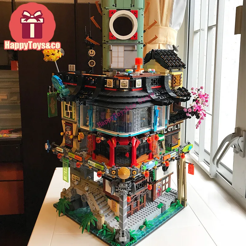 

Legoing Ninja series 70620 4953Pcs City Masters of Spinjitzu Building toys For Children Gift 06066 Building Blocks Set