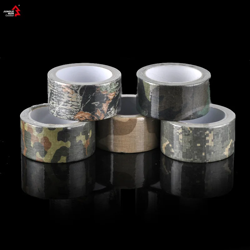Bionic man camouflage jungle tape1000cm T117 band Digital leaves маскировочное оборудование |