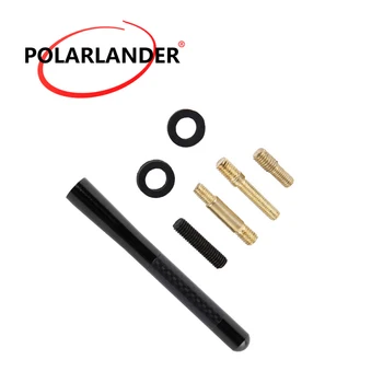 

Carbon Fiber Universal Screw Aluminum 12 CM AM/FM Car Radio Aerials Antenna