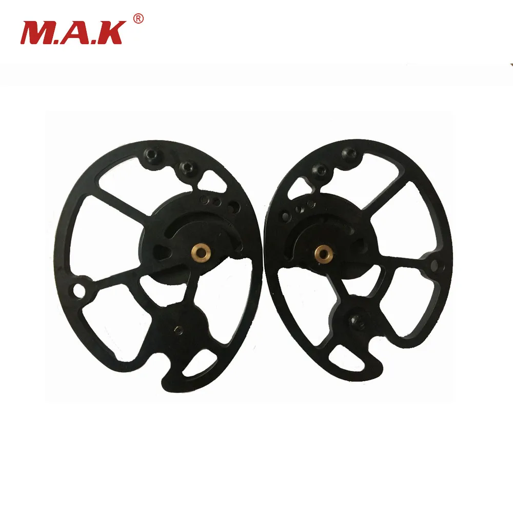1piar Aluminum alloy Archery Compound Bow Pulley for 20 70 LBS Compound