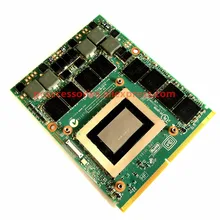 GTX 580 м GTX580M 2 Гб N12E-GTX2-A1 видеокарта для Dell Alienware M17X M18X графическая карта GPU Замена Испытано рабочих