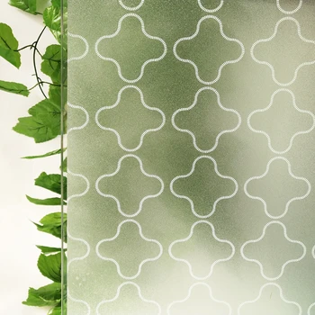 

Frosted Privacy Glass Covering Door Window Stickers Static Heat Control Anti UV Slide Tinting Film for Kitchen Glass Office