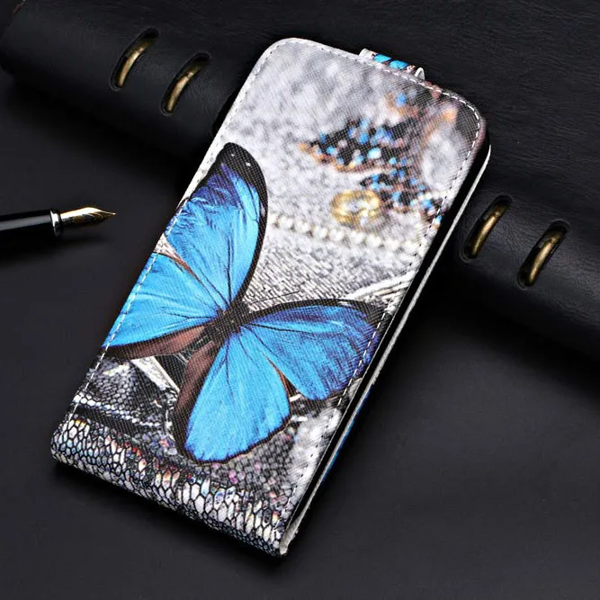 Для Xiaomi Redmi Примечание 5A 5 A Prime мягкий чехол из ТПУ с откидной крышкой кожаный чехол Вертикальный чехол - Цвет: flip butterfly