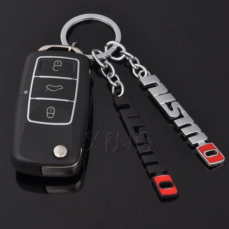 Автомобильный брелок для ключей, брелок для Nissan Nismo Almera Juke Qashqai Tiida X Trail Note Teana 350Z 370Z шкентель стиля