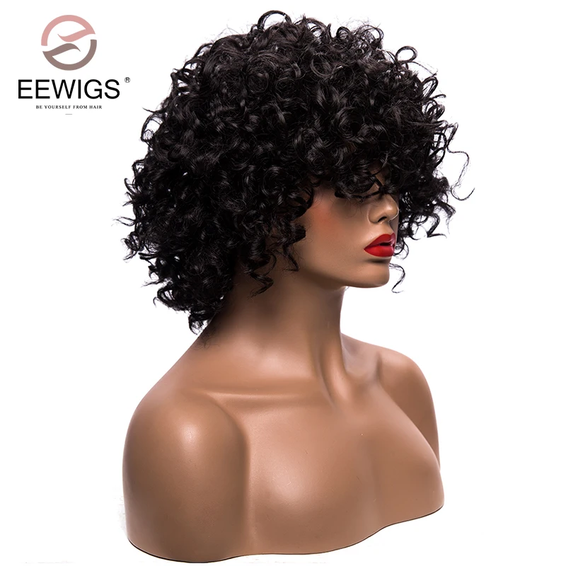 Парики из искусственных волос для женщин|wigs for women|wig kinkywig kinky curly |