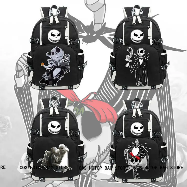 new the nightmare before christmas backpack knapsack black packsack school bag image - Nightmare Before Christmas Backpack new the nightmare before christmas backpack knapsack black packsack school bag image - Nightmare Before Christmas Backpack