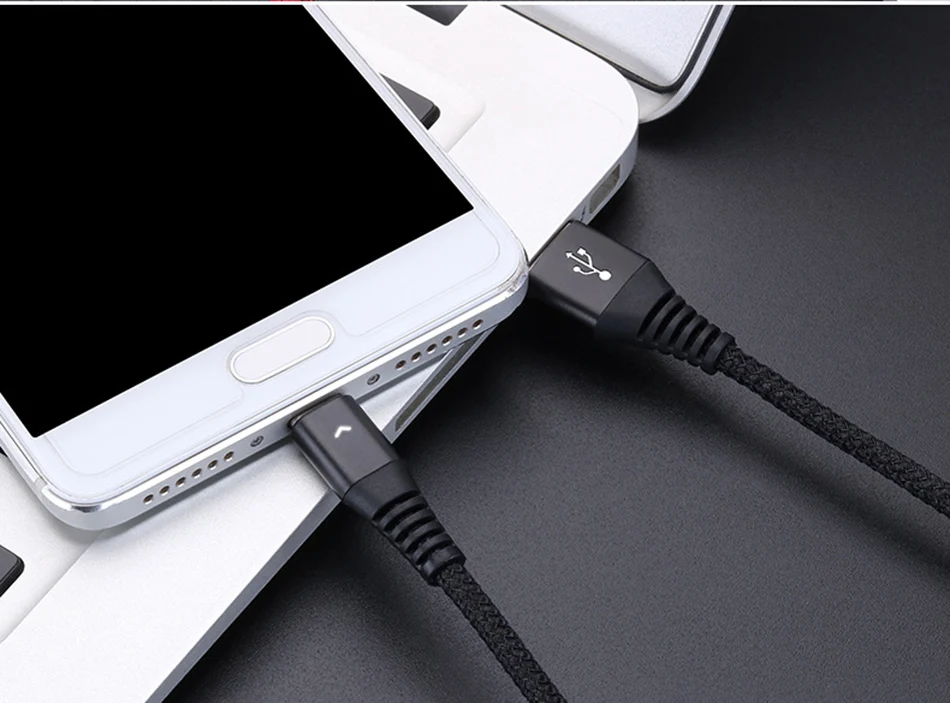 NOHON Led USB Type C Charge Sync Data Line For SamSung Gaxaly S8 Plus 2.4A Fast Charging For Xiaomi Mi5 Phone Charger Cable 1 (20)