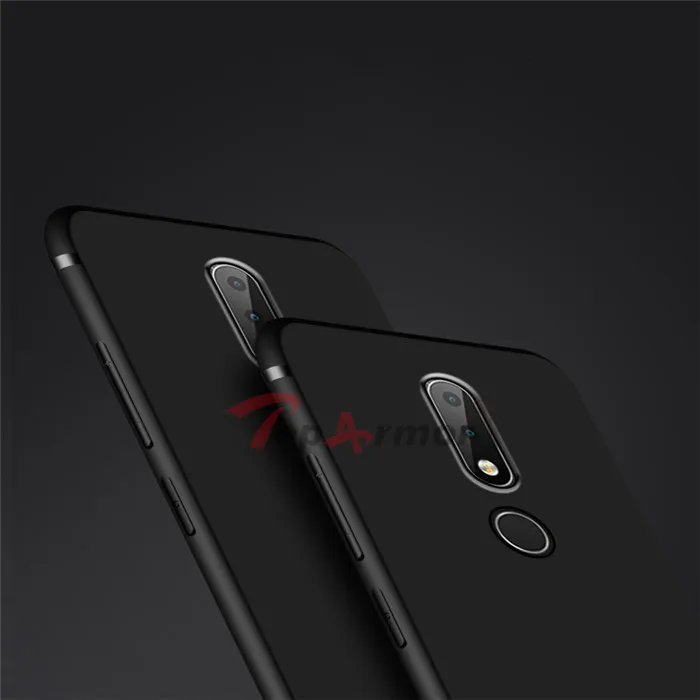 Мягкий ультра тонкий силиконовый TPU чехол для Nokia 5, 6, 7, 7 plus, 8, X 5X6 6,1 5,1 плюс 6 чехол Крышка полное заднее покрытие с защитой от отпечатков пальцев