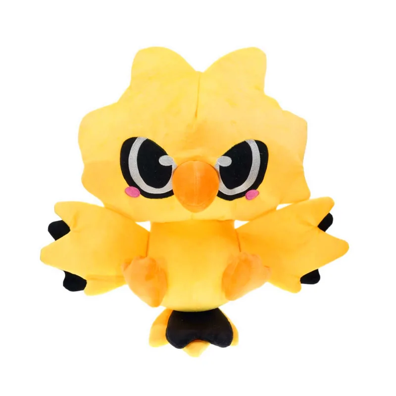 Милые плюшевые игрушки Articuno Moltres Thunder Zapdos мягкие с монстрами и карманами для детей