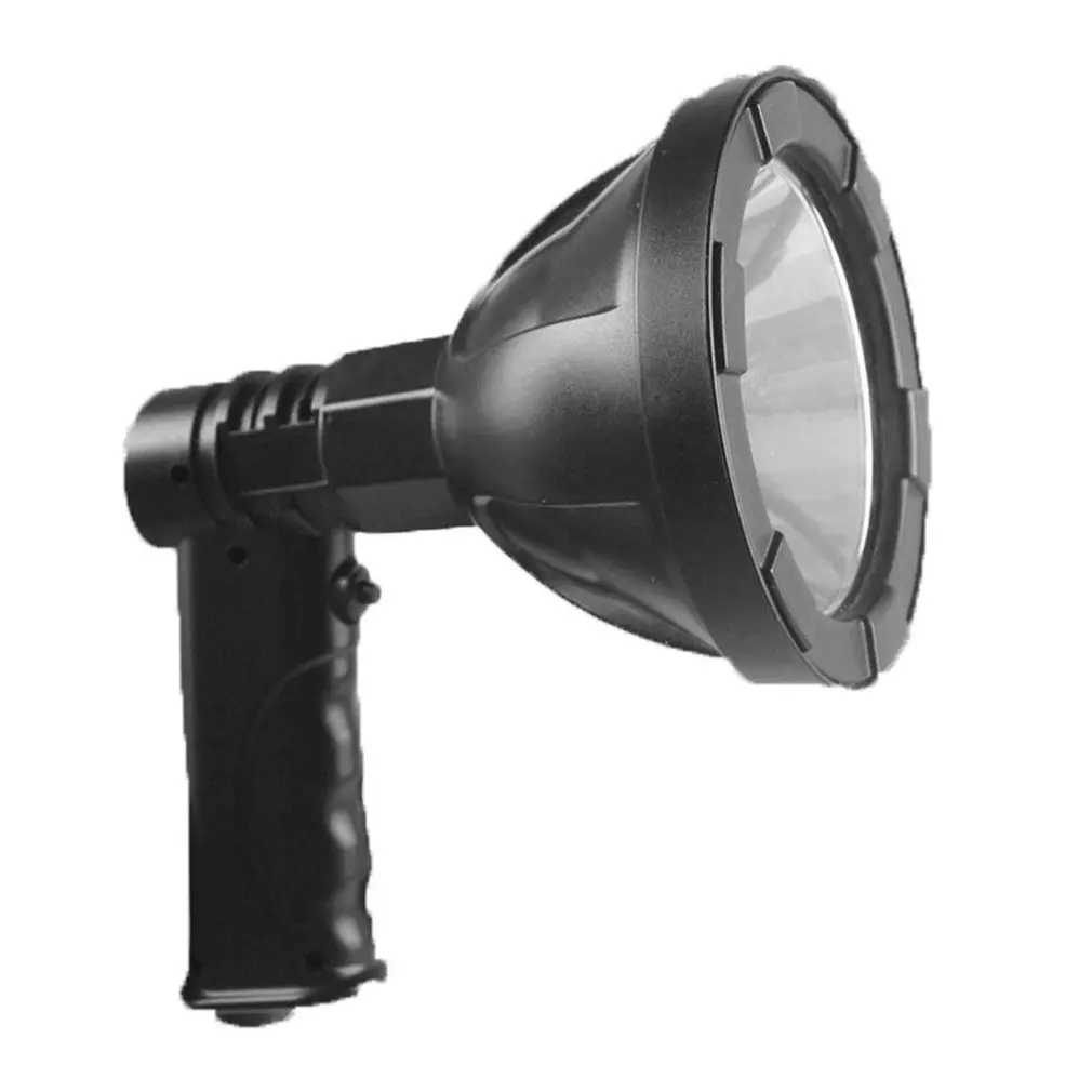 5 "ручной прожектор Водонепроницаемый уличная Рабочая лампа Перезаряжаемые супер яркий светодиодный Spotlight для охоты рыбалки кемпинг