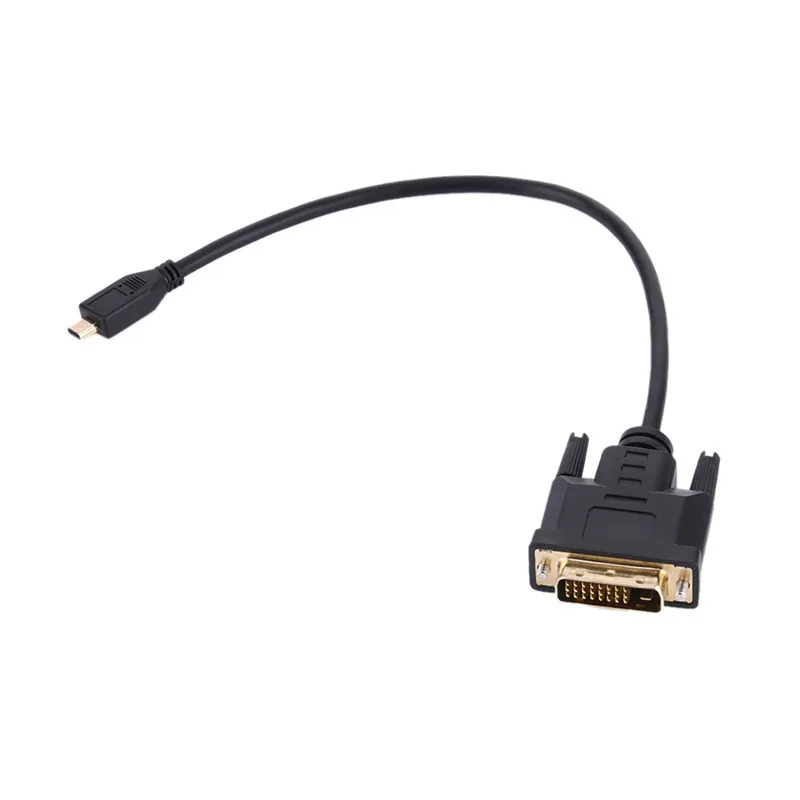 Aux кабель Micro HDMI Male to DVI 24+ 1 Micro HDMI to DVI высокоскоростная линия преобразования скорости передачи высокая гибкость