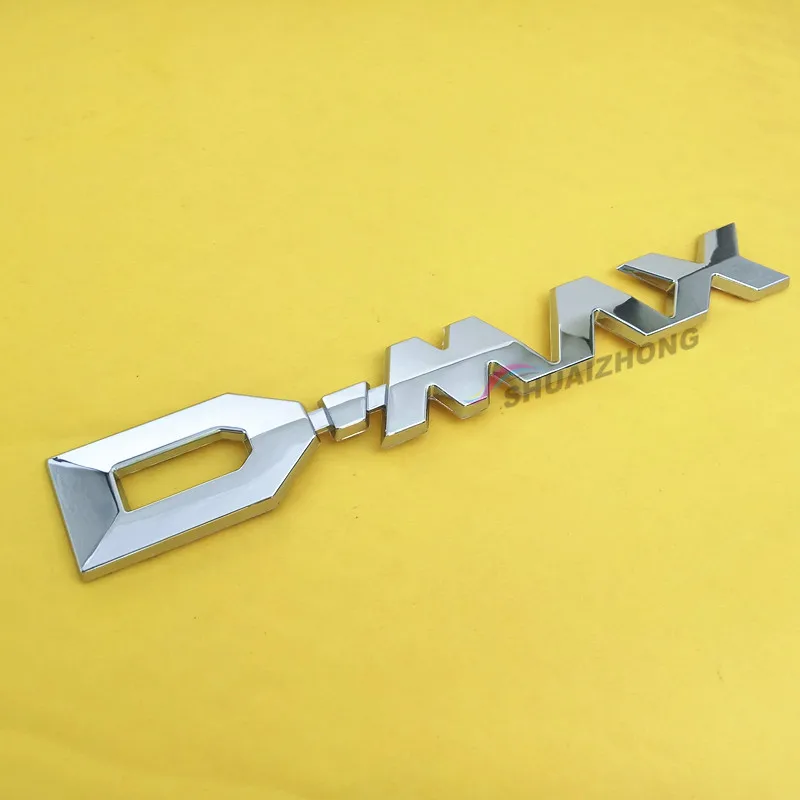 DMAX D MAX D. MAX D-MAX ABS пластик хром авто задний багажник номер/надпись-логотип значок эмблема наклейка для автомобиля боковые наклейки