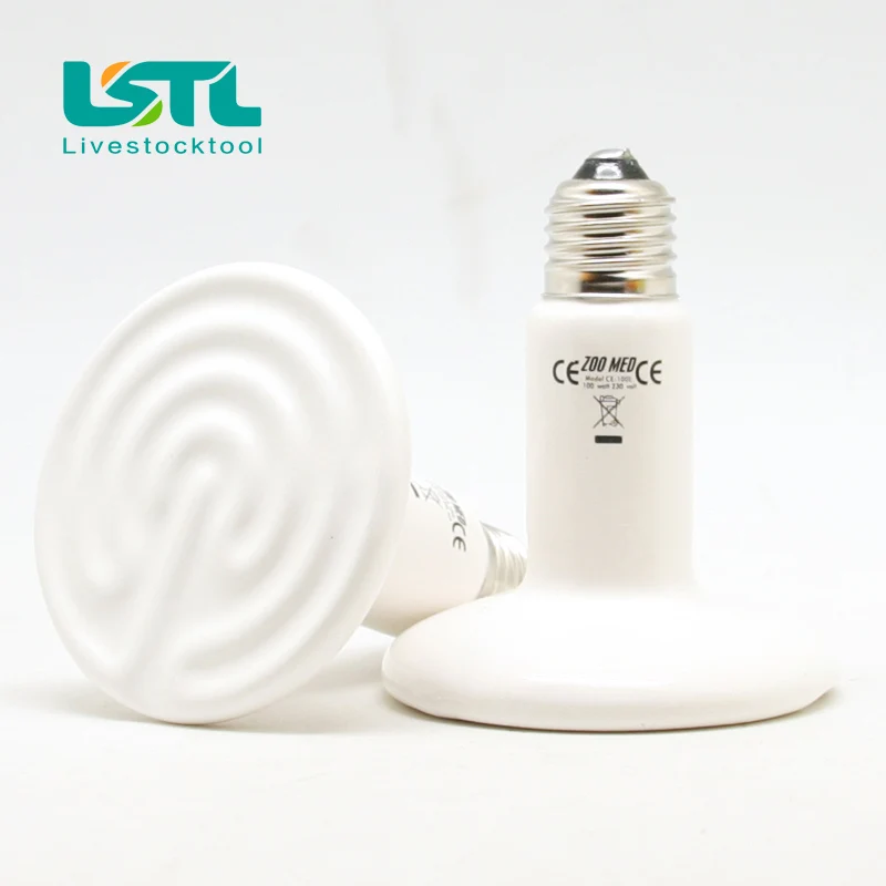 E27 font b Pet b font Mini Ceramic Infrared Heat Lamp 220V Warm Quality Light Bulb