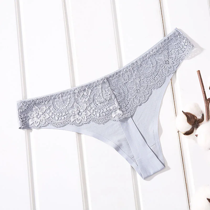 

DEWVKV Sexy Lace Transparent Panties Low Waist Nylon Briefs Underwear Women Soft and Breathable Women Underwear Lingerie LXD