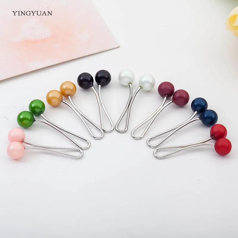 

SP62 Fashion colors muslim hijab headwear pins clip