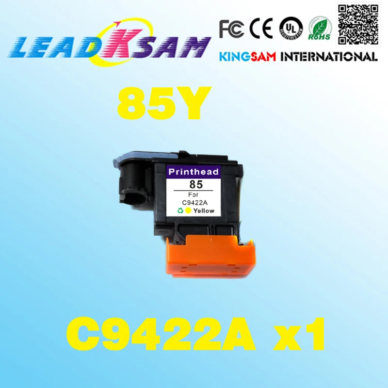 1x для желтой печатающей головки 85 C9422A совместима с принтером hp85 design jet 30 90R 130 |