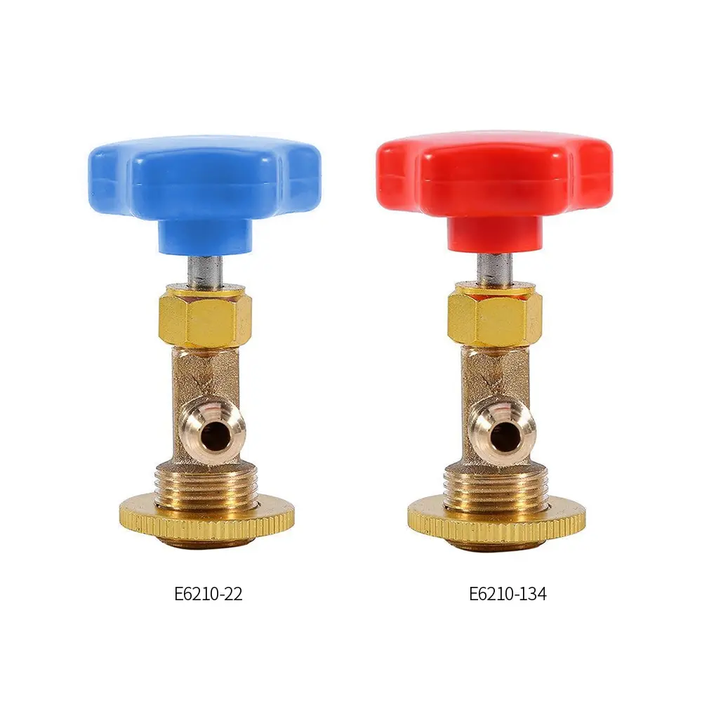 

Car Refrigeration 1/4 SAE Auto AC Can Tap Valve Bottle Opener For R22 R134a R410A low pressure Gas Refrigerant Air-conditioning