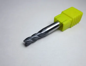 

5PCS HRC55 Diameter 5MM Flat 4 flutes CNC machine lathe Tungsten Carbide end mills milling cutter for hard steel Free shipping