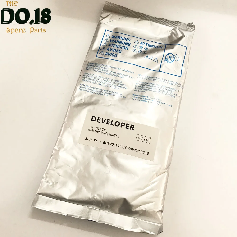 

high quality 825g compatible DV910 Developer for Konica Minolta BH920 BH950 BH1050 BH7085 DI850 DI750 Developer Powder