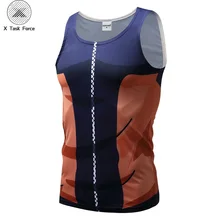 Топ на бретельках с принтом «нарут», мужской жилет, майка, Топ аниме и футболка, фитнес, бодибилдинг, Женская майка без рукавов, лето, X Task Force