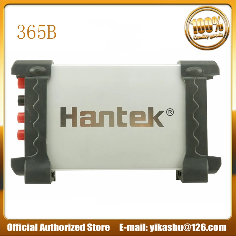 Hantek 365B PC USB 365B Отличная функция цифровой портативный 2 канала 100-349 МГц 365B долгое время запись напряжения