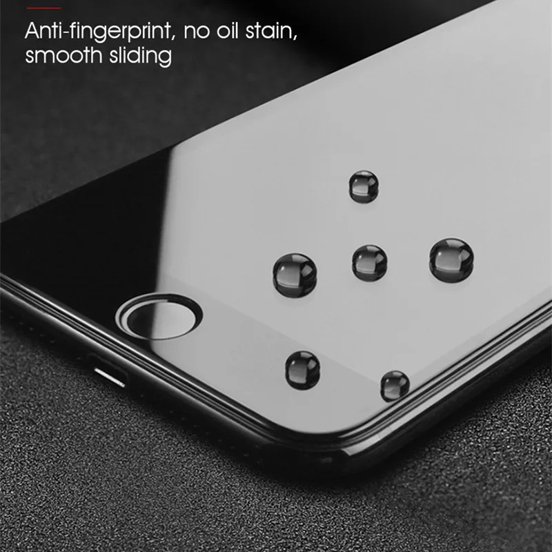 Original 10D Gebogene Kante Schutz Glas Für iPhone 11 PRO 6 6s 7 8 Plus Gehärtetem Screen Protector