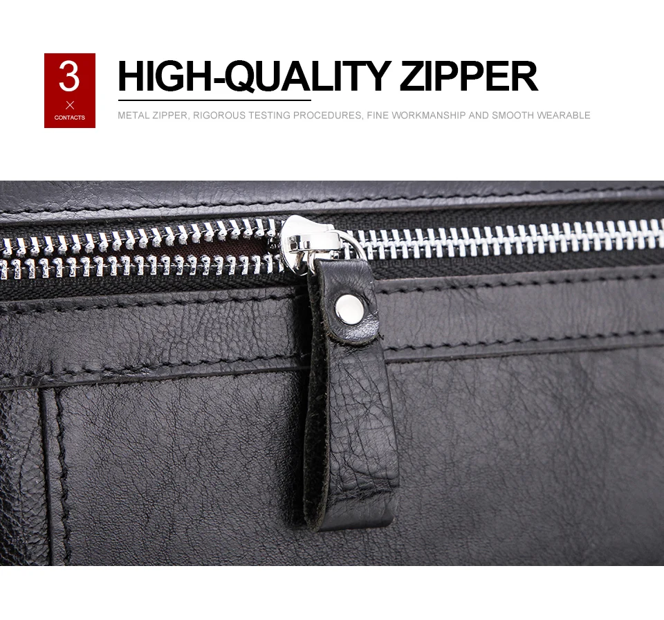 CONTACT'S Мужской роскошный кожаный портфель для ноутбука, в винтажном стиле мужские сумки на ремне большая емкость