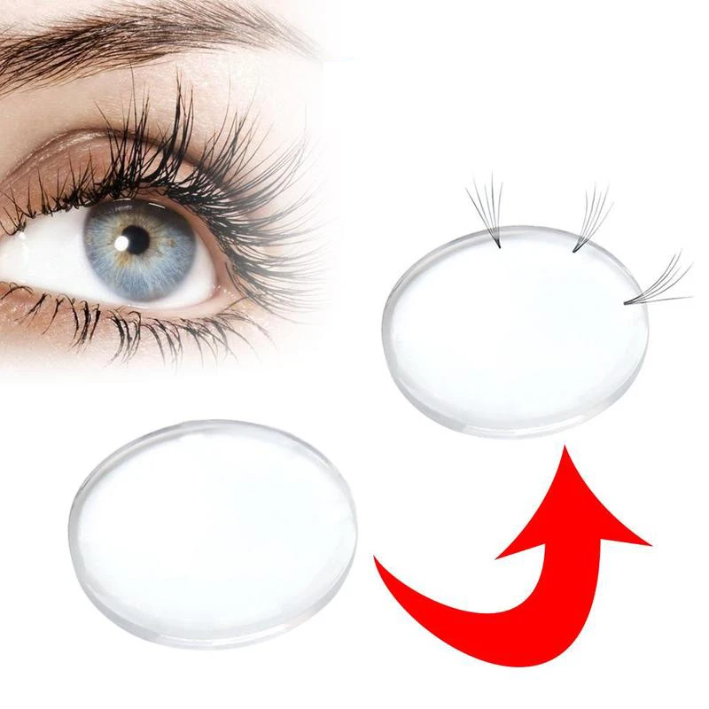 

Flexible Silicone Pad Eyelash Extension Stand Holder For Pallet Eyelash Pad Makeup Tool
