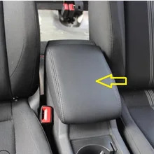 Индивидуальный кожаный подлокотник из микрофибры для Volkswagen Jetta mk5(2005-2011) Golf 6/Golf 7/Tiguan 07-14
