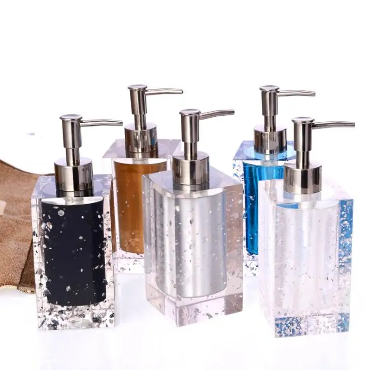 

Creative European Resin Lotion Bottle Hand Sanitizer Bottle Home Hotel Shampoo Shower Gel Pressing Bottle 1307