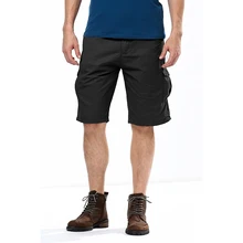 Летние Новые мужские повседневные мужские шорты Карго прямого кроя модный дизайн мульти карманы бермуды английский стиль деловой пуловер однотонный