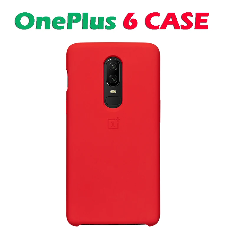 Silicone Protective Case For Original OnePlus 6 Silicone
