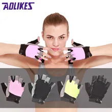 Aolikes спортивные перчатки для спортзала спортивные перчатки тяжелая атлетика перчатки гантели мужские и женские для бодибилдинга, тренажерных залов перчатки S/M/L