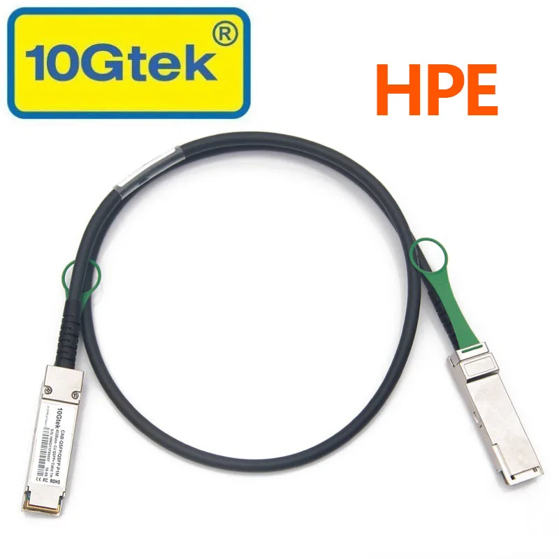 

HPE JG326A 40Gb/s QSFP+ DAC QSFP+ 40G Passive Direct Attach Copper Cable 1M