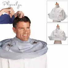 Плащ для стрижки волос накидка-Зонтик взрослый складной водонепроницаемый Салон Парикмахерская домашний парикмахерский плащ специальный аксессуар для парикмахера