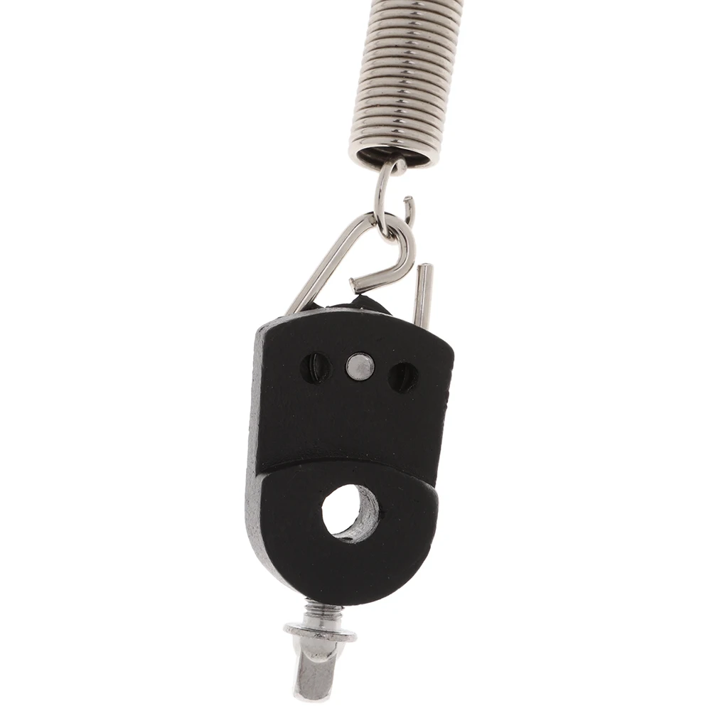 Tooyful Practical 2Pcs Drum Kit Foot Pedal D-ring Spring Cam, Tensioner, Springs Percussion Instrument Parts
