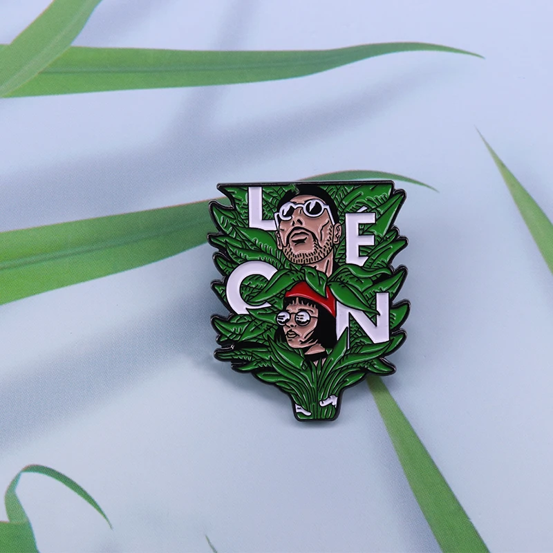 

Leon the Professional Couple Enamel Pins