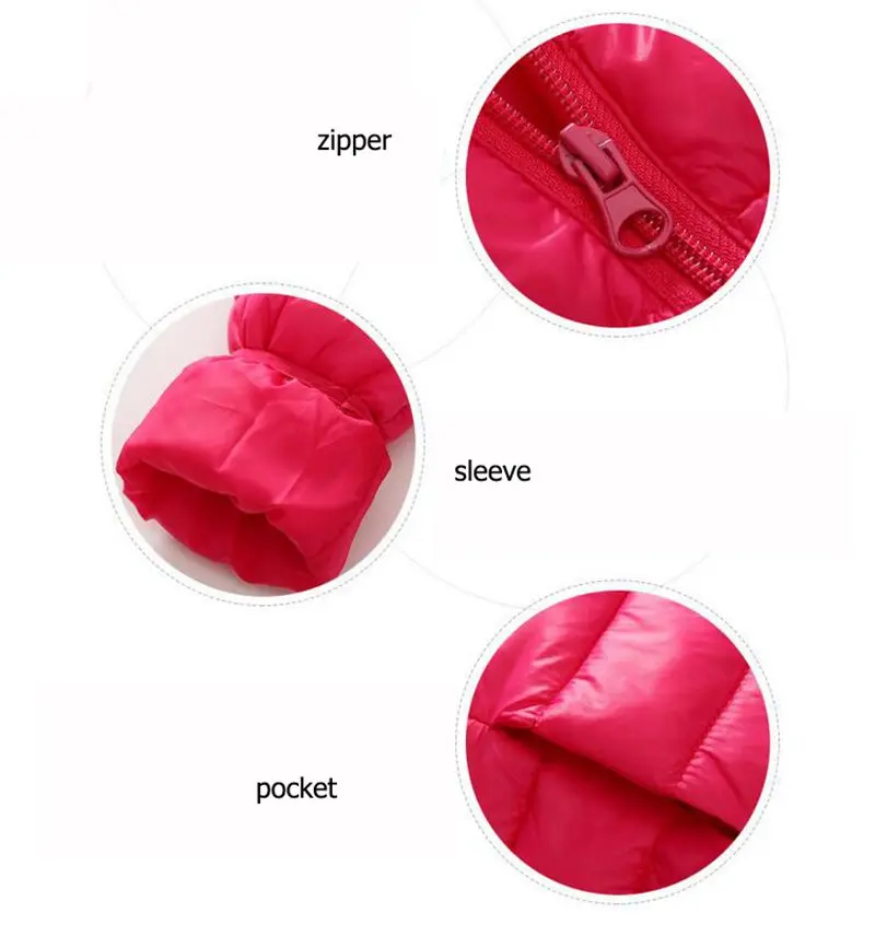 COOTELILI 70-120cm Cute Bear Ear Winter Jackets Girls Baby Coat Outerwear Thicken Hooded Winter Children Boys Girls Clothes  (2)