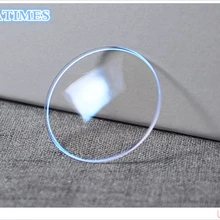 1 шт 1,5 мм толстый вогнутый синий светильник Размер стекла от 26 мм до 38,5 мм для замены часов