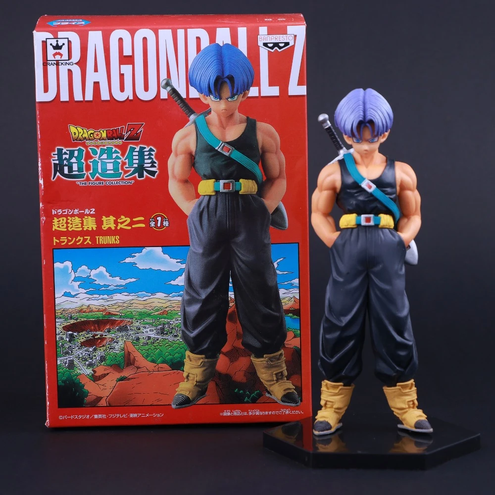 Banpresto Craneking Dragon Ball Z Figurines Super Saiyan Trunks Boxed Action Pvc Figurine Poupees Modele Collection Figuras Aliexpress