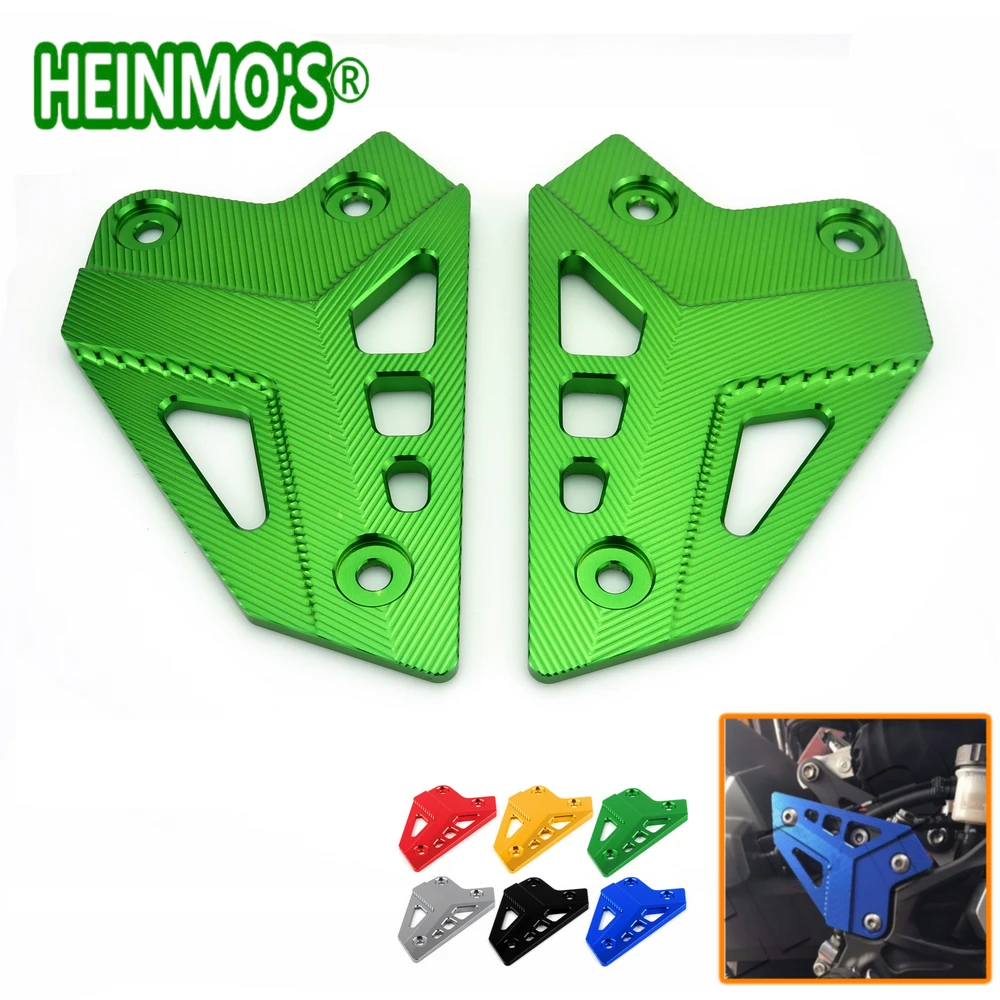 Motorcycle Accessories Foot Peg Heel Plates Guard Protector For