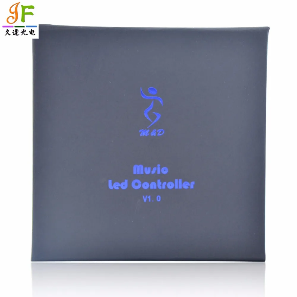 

5pcs fast shipping New DC5-24V,250pixels Music controller Smart dream color music Controller for 5050 WS2812B WS2811 led strip