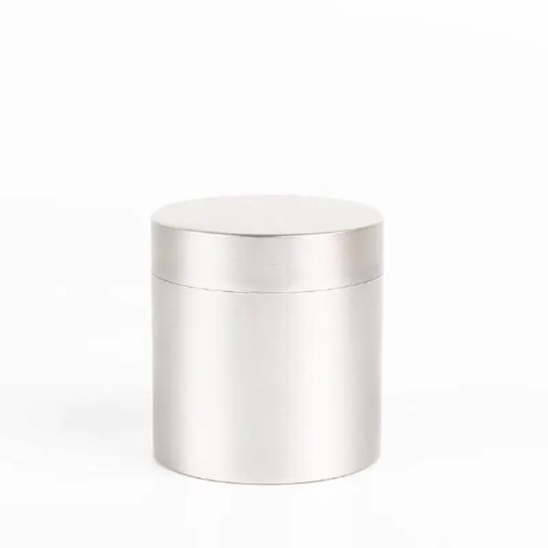1 шт. маленькая алюминиевая банка для трав герметичный контейнер с защитой от запаха 5,2x5 см мини Портативная Коробка для хранения чайных банок AAA0847