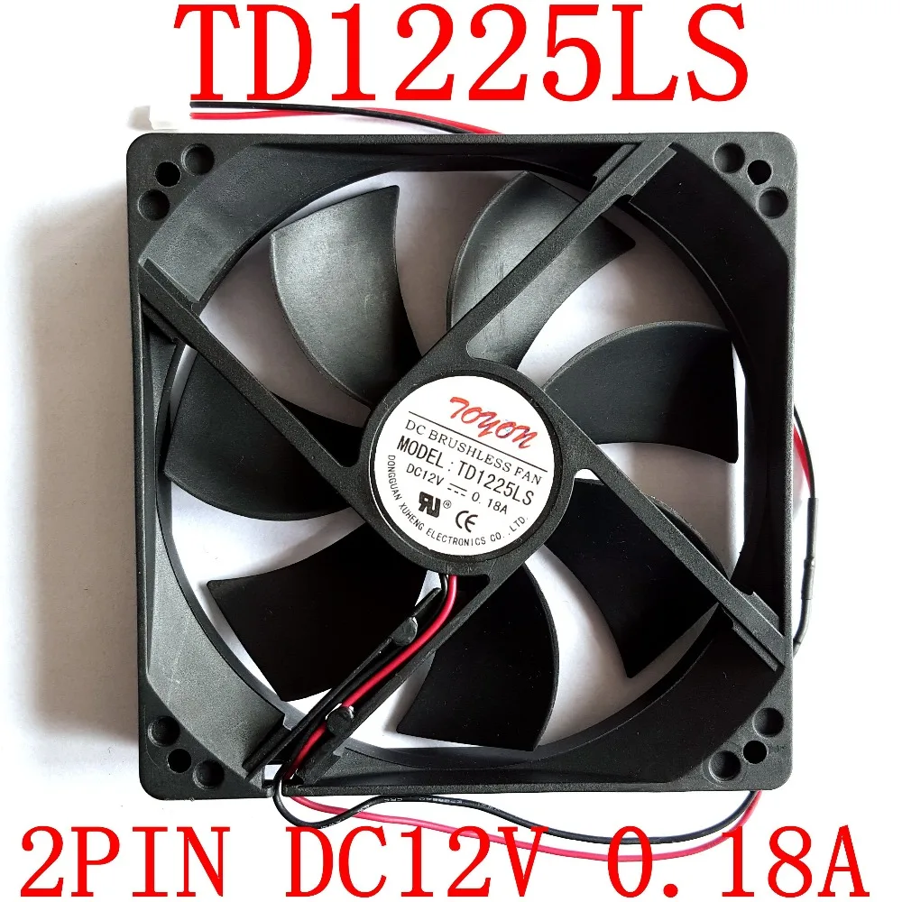 

Free Shipping New original TD1225LS 12V 0.18A 120x120x25mm cooling fan