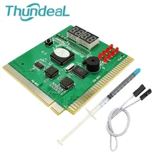 High Quality 4 Digit Display Analyzer Computer LCD Diagnostic Card Motherboard Post Tester PC Analysis PCI Card Networking Tools