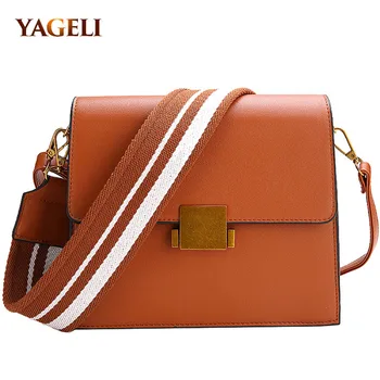 

HOT PU leather women's messenger bags double straps design crossbody bags for women small fashion ladies shoulder bags