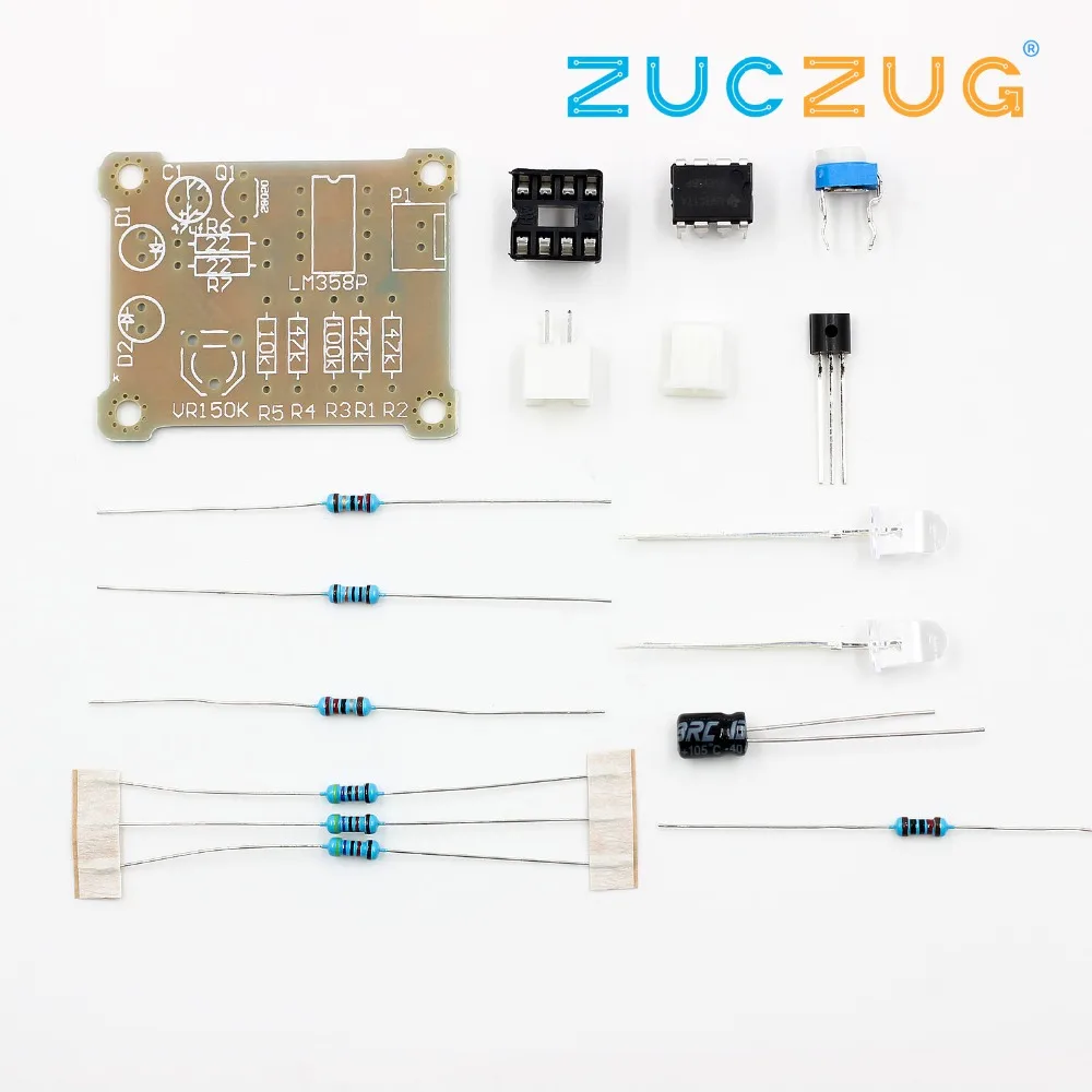 

5MM Light LM358 Breathing Lamp Parts Kit Electronics DIY Interesting Product Suite