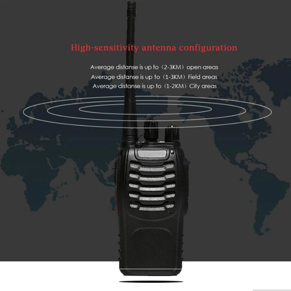 Baofeng BF-888S рация Pofung UHF 400-470MHz 16CH двухстороннее CB радио